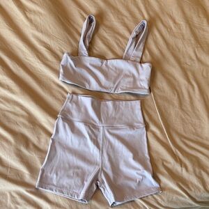 Daily Drills Wink Go Shortie Shorts and Lawson Bra